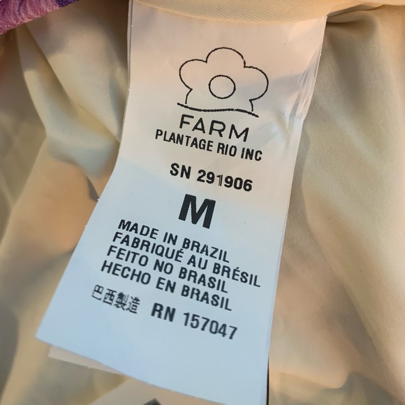 NWT Farm Rio | Rainbow Chita One Piece Bathing-suit - Picture 5 of 5